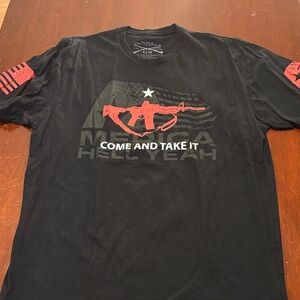 Grunt Style Black 'Come and Take It' Graphic Tee